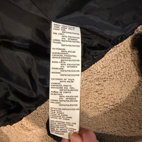 Women's Koolaburra UGG Black Sherpa puffer Jacket XXL black - Picture 10 of 11